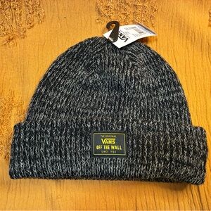 Vans Charcoal and Black Knit Beanie